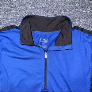 Lauren Ralph Lauren Performance - XL -  Blue Quarter Zip Stretch Golf